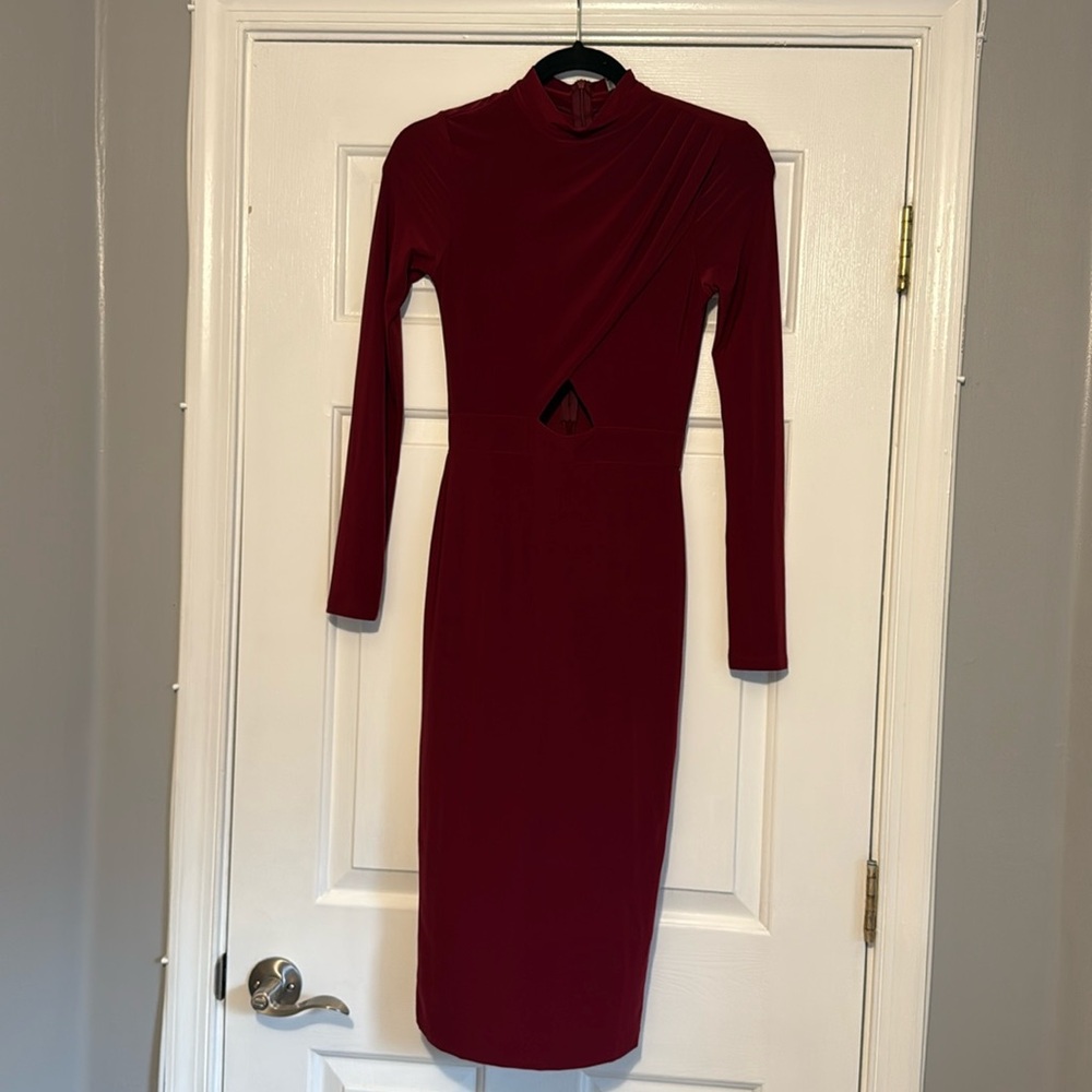 Red Midi Dress
